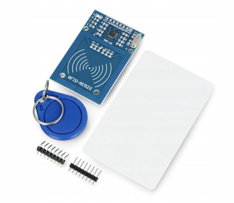 Moduł czytnik RFID RC522 + brelok i karta 13.56MHz