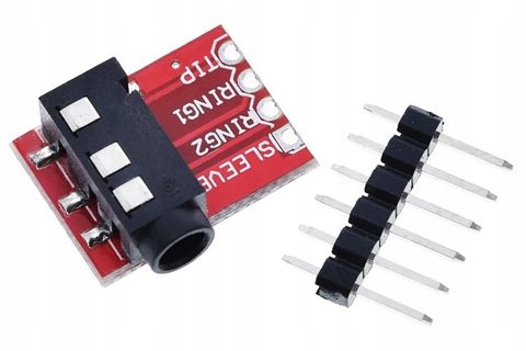 766 Gniazdo Jack 3,5 mm Złącze Żeńskie Słuchawkowe